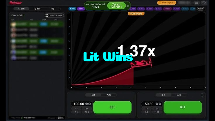 Lit Wins خوش آمدید بونس +600% پیشکش موبائل ایپ کے پروموشن سیکشن میں دکھائی دیتی ہے۔